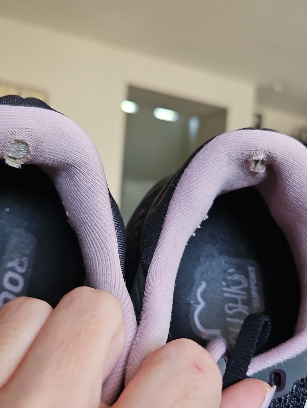 Brooks Adrenaline GTS 22 Women’s Running Shoes Gray with Pink/Lavender Womens 8 - Picture 6 of 6